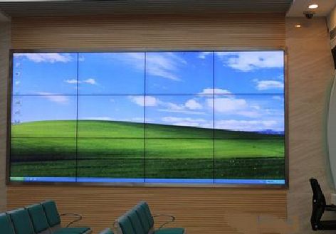 长垣液晶拼接屏的另类用法。